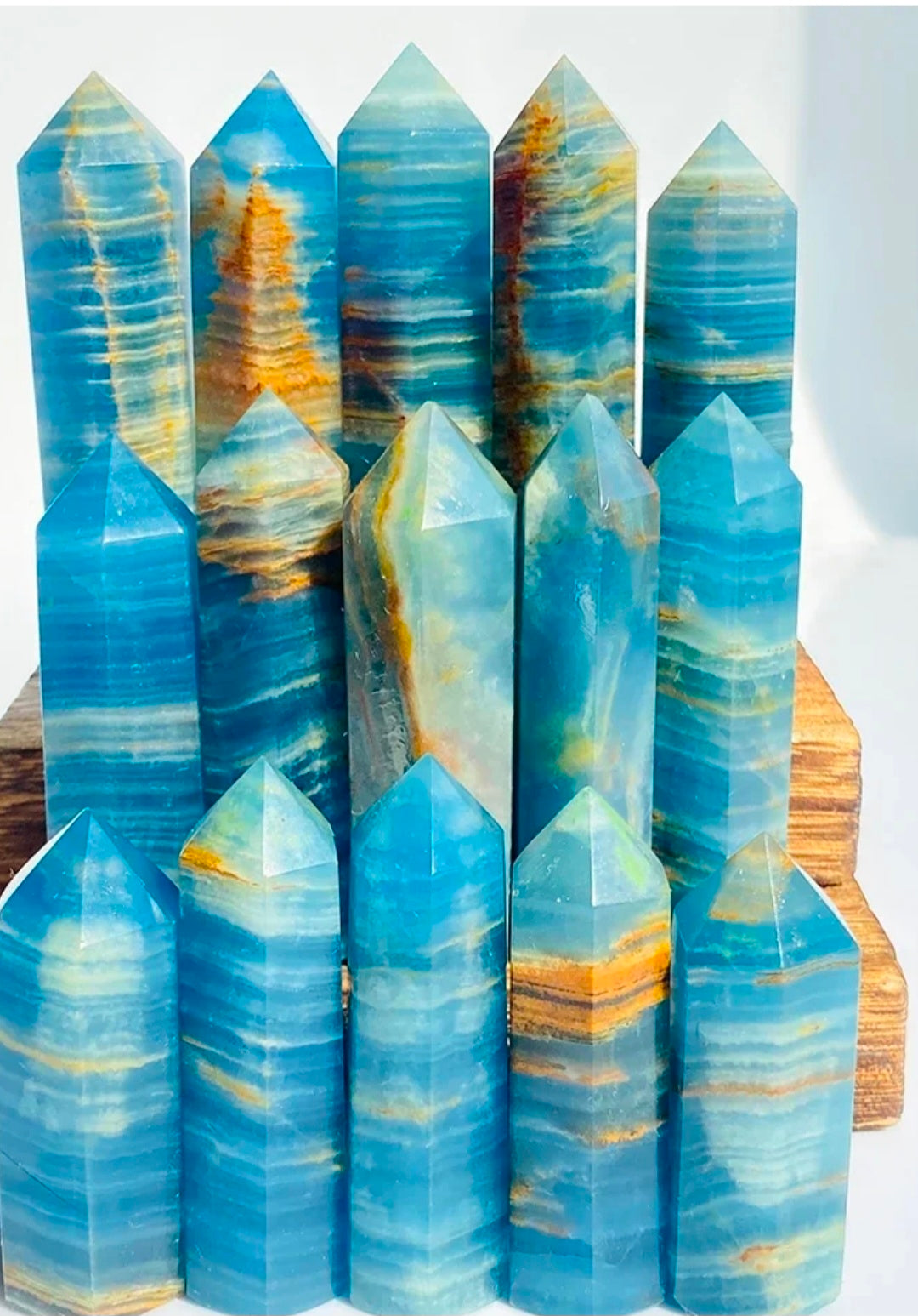 Tower Crystals and Points