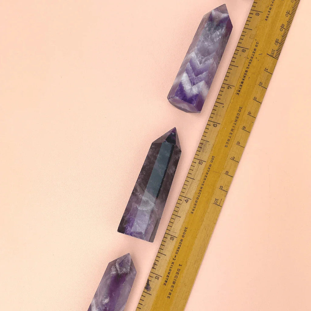 Natural Amethyst Crystal Quartz Point — additional product photo