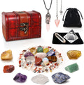 23 Piece Natural Crystal Stone Set Gift Box — additional product photo