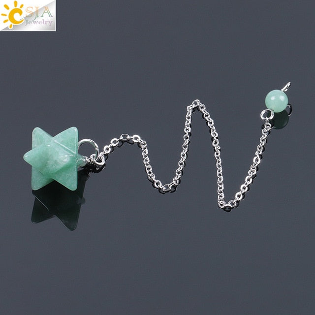 Sacred Merkaba Crystal Pendulum Collection — additional product photo