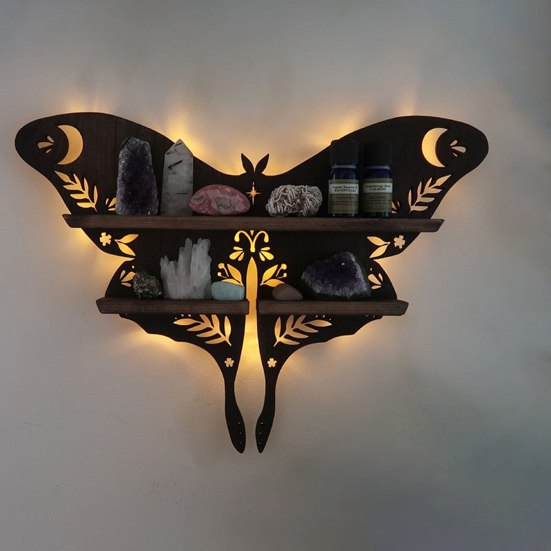 Luna Crystal Moonlight Shelf — Mystical Display Shelf — additional product photo