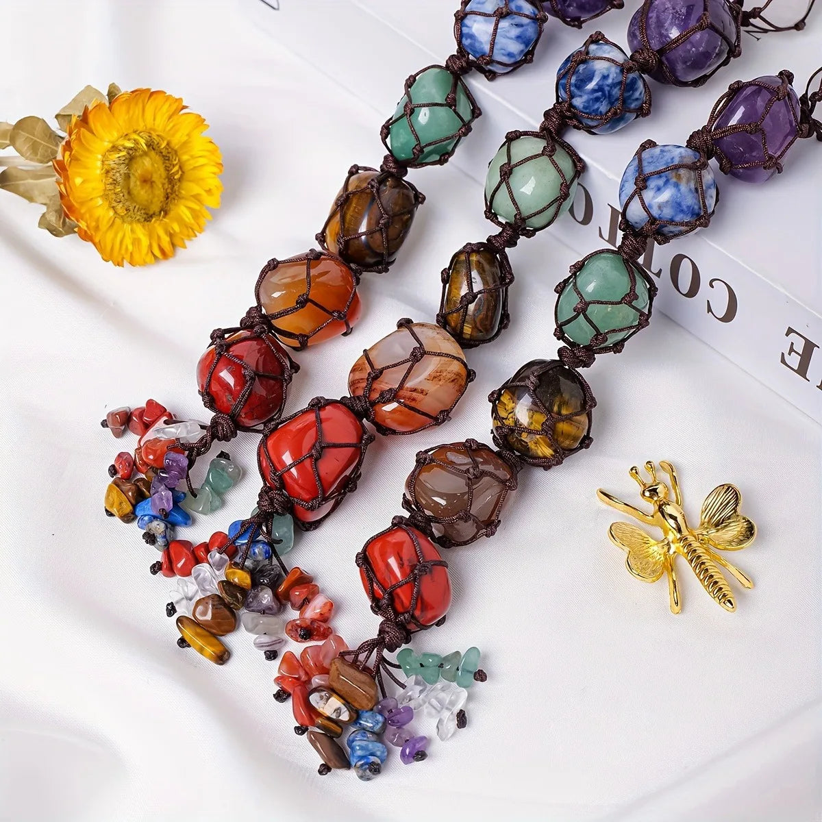 Rainbow Crystal Hanging Charm — additional product photo