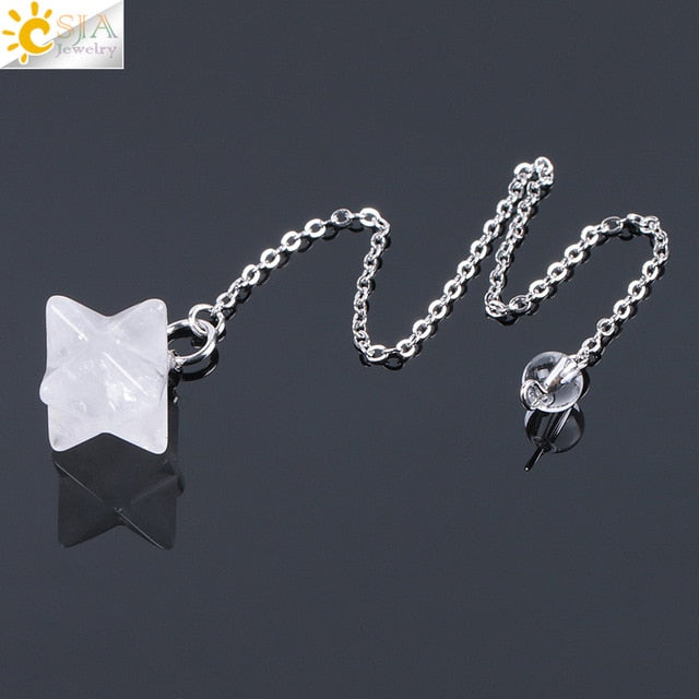 Sacred Merkaba Crystal Pendulum Collection — additional product photo