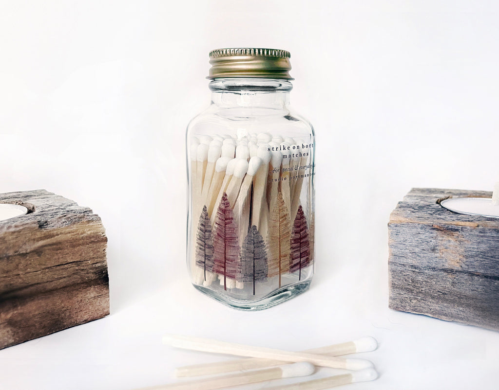 Noble Fir Trees Jar Matches