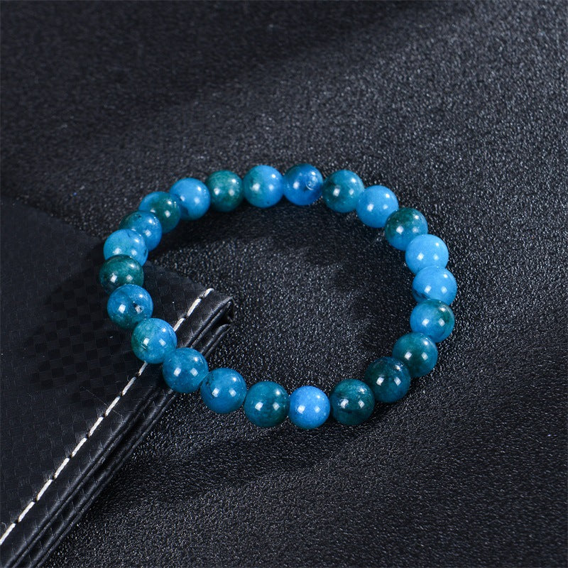 Blue Apatite & Sunstone Energy Bracelet — additional product photo