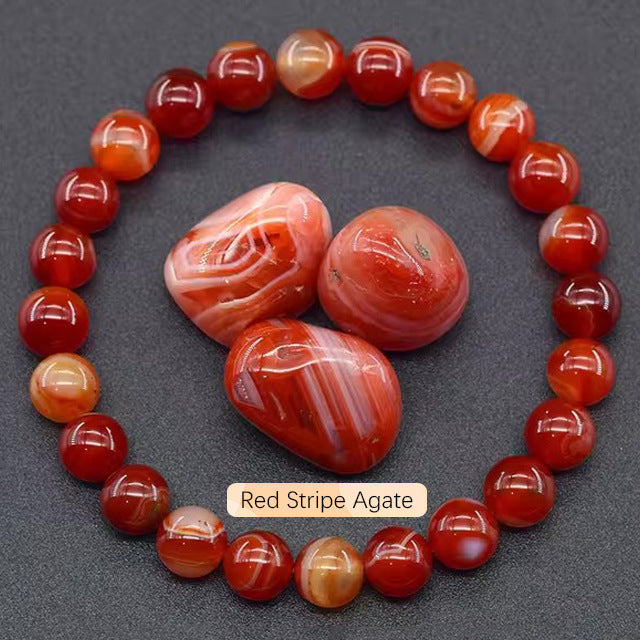 Blue Apatite & Sunstone Energy Bracelet — additional product photo