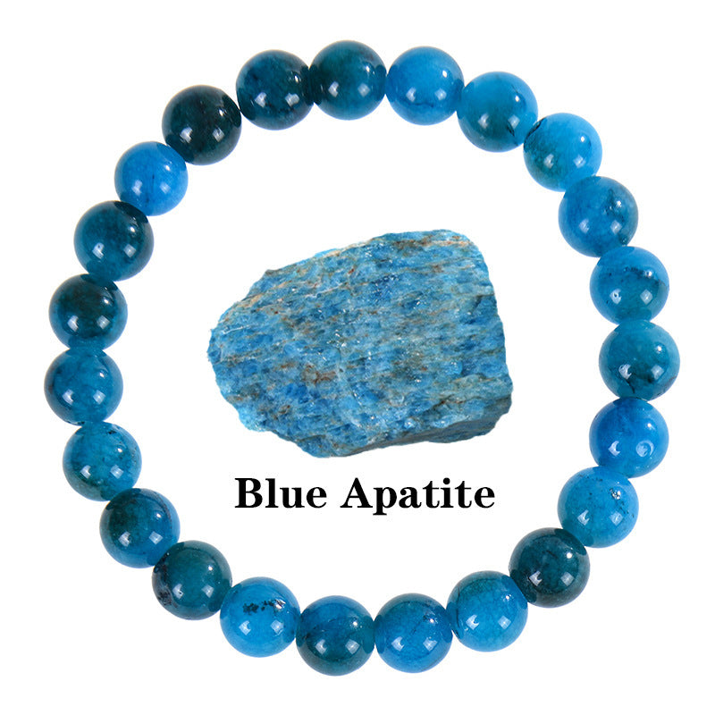 Blue Apatite & Sunstone Energy Bracelet — additional product photo