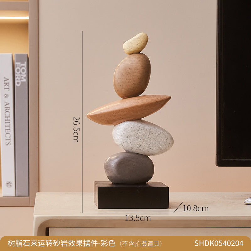 Crystal Balance Stacking Stone Sculpture — additional product photo