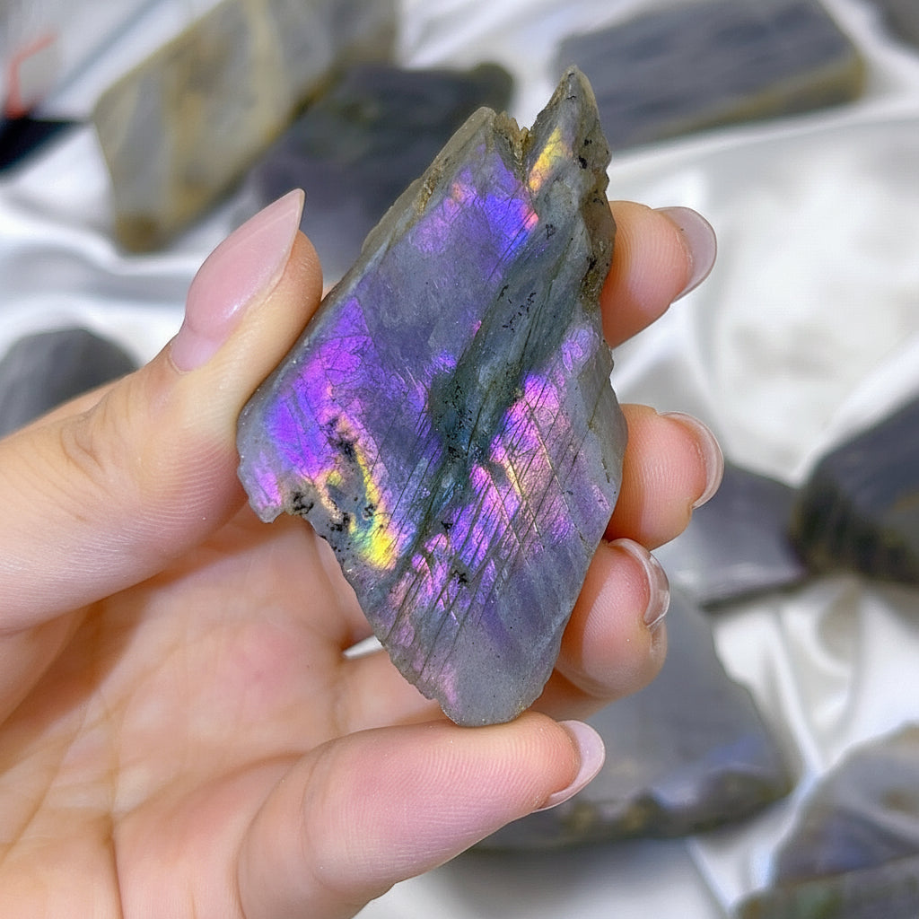 Purple Labradorite Mystic Stone — additional product photo