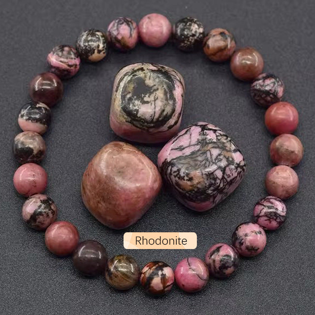Blue Apatite & Sunstone Energy Bracelet — additional product photo