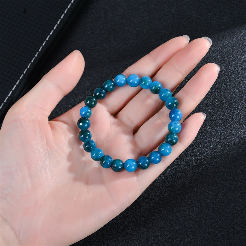 Blue Apatite & Sunstone Energy Bracelet — additional product photo