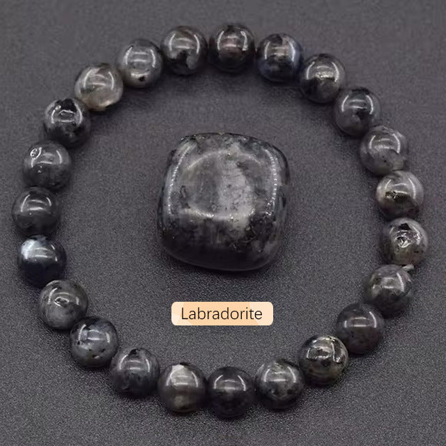 Blue Apatite & Sunstone Energy Bracelet — additional product photo