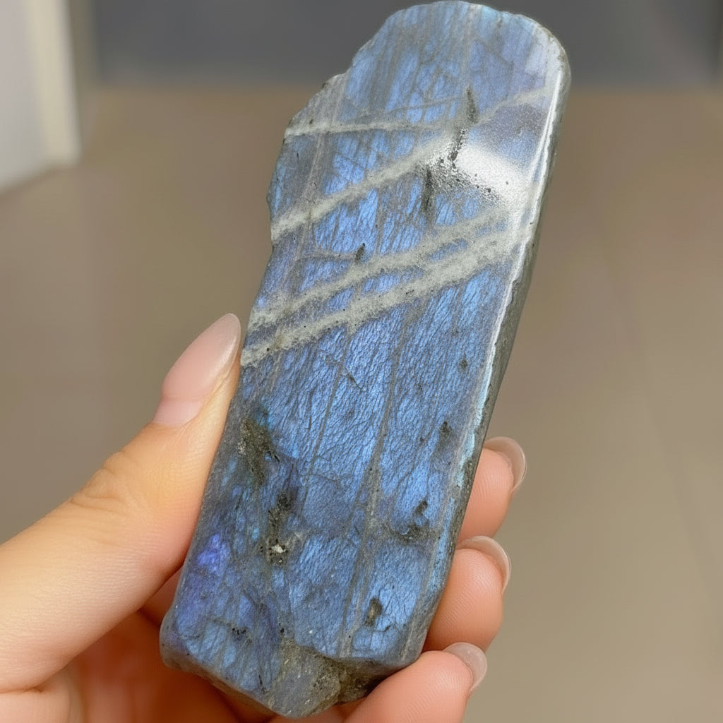 Purple Labradorite Mystic Stone — additional product photo