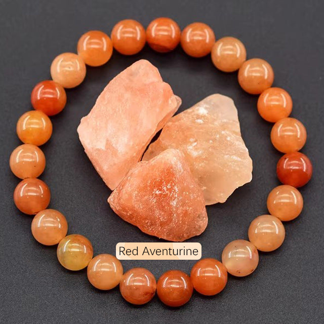 Blue Apatite & Sunstone Energy Bracelet — additional product photo