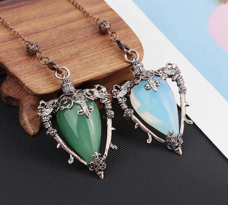 Water Drop Pentagram Pendulums — additional product photo