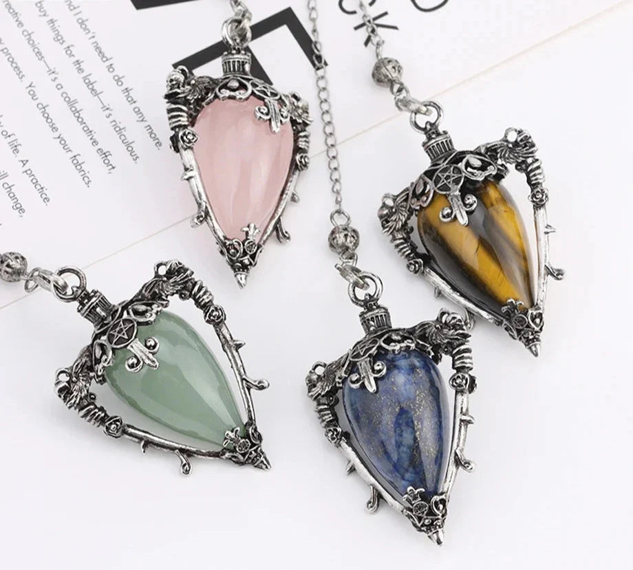 Water Drop Pentagram Pendulums — additional product photo