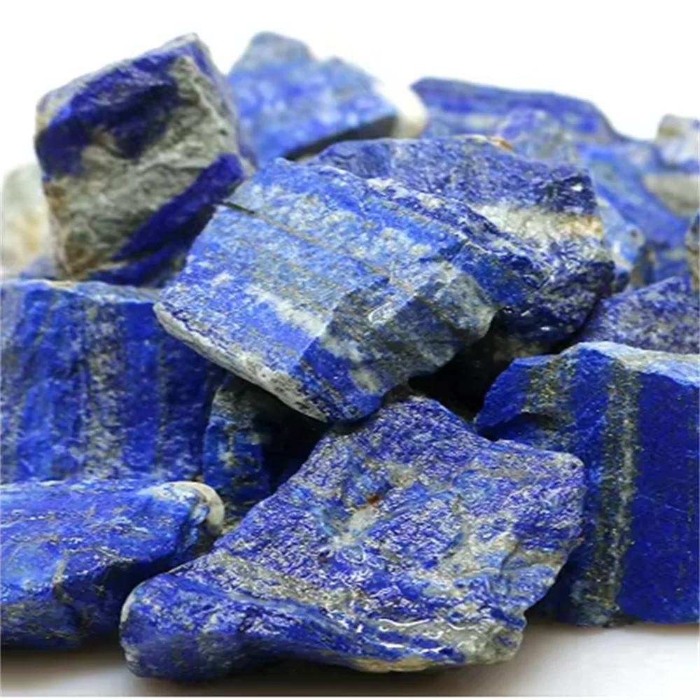 Natural Unpolished Crystals Blue Lapis Lazuli Raw Gemstone Stone — additional product photo