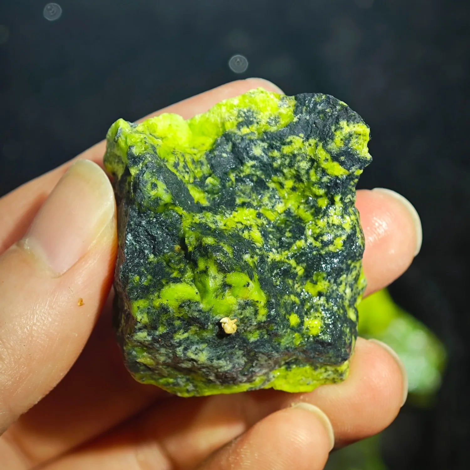 Raw Green Opal Crystal Specimen — additional product photo