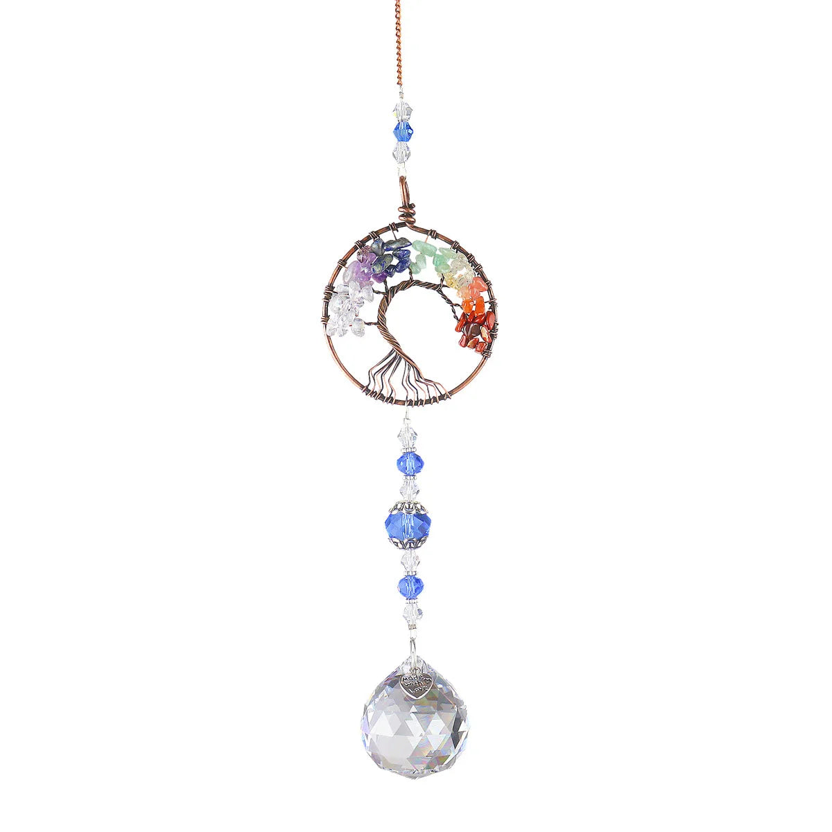 Tree of Life Crystal Rainbow Prism Sun Catcher — additional product photo
