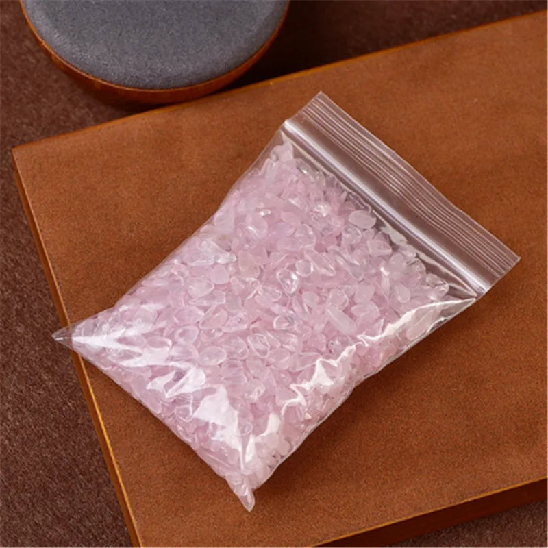 Natural Stones Gravel Crystals Chip Quartz Tumbled Agates — additional product photo
