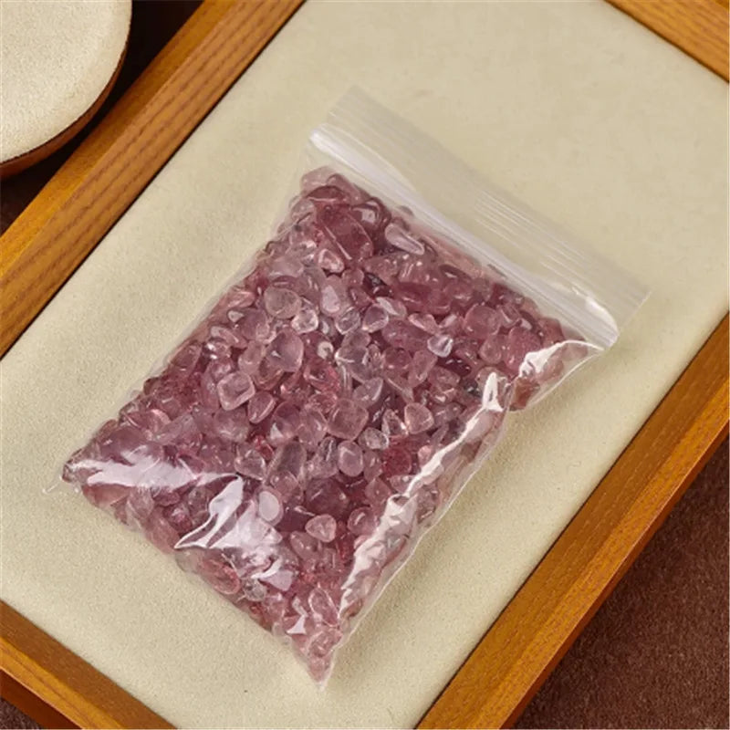 Natural Stones Gravel Crystals Chip Quartz Tumbled Agates — additional product photo