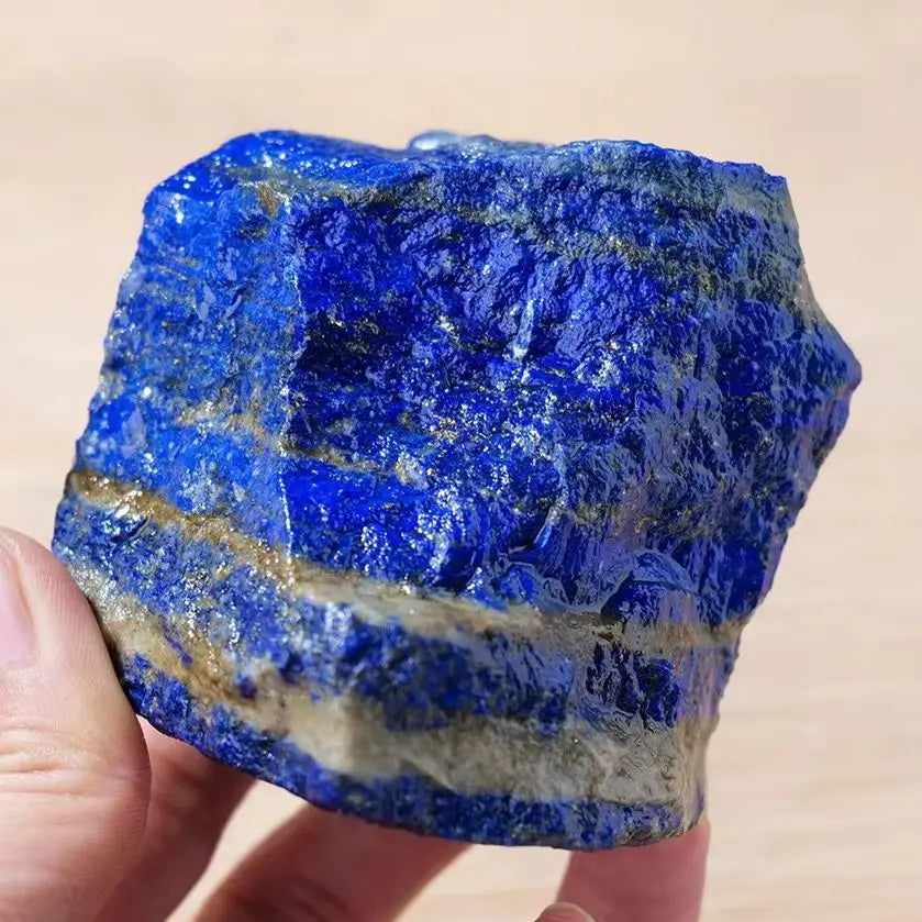 Natural Unpolished Crystals Blue Lapis Lazuli Raw Gemstone Stone | Clairvoyant Crystals