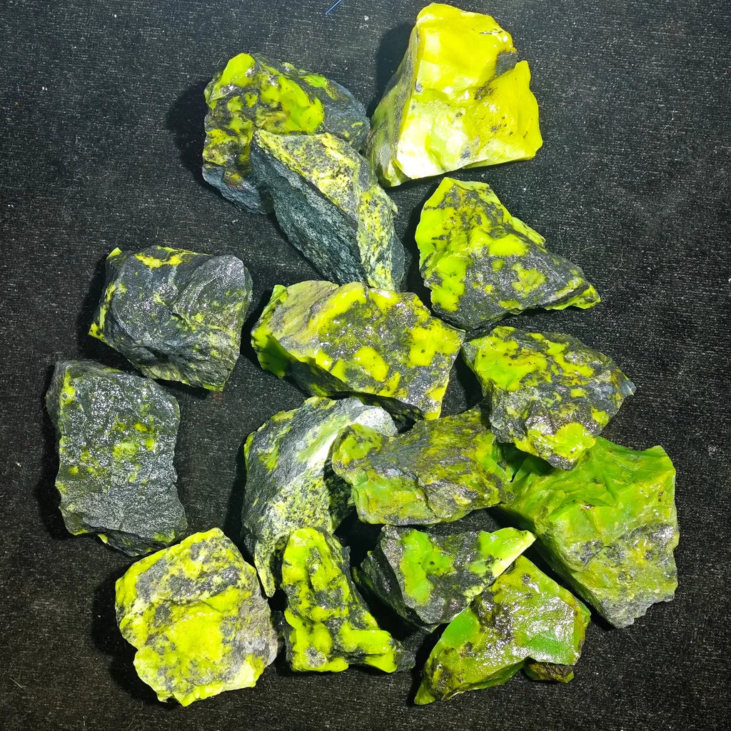 Raw Green Opal Crystal Specimen — additional product photo
