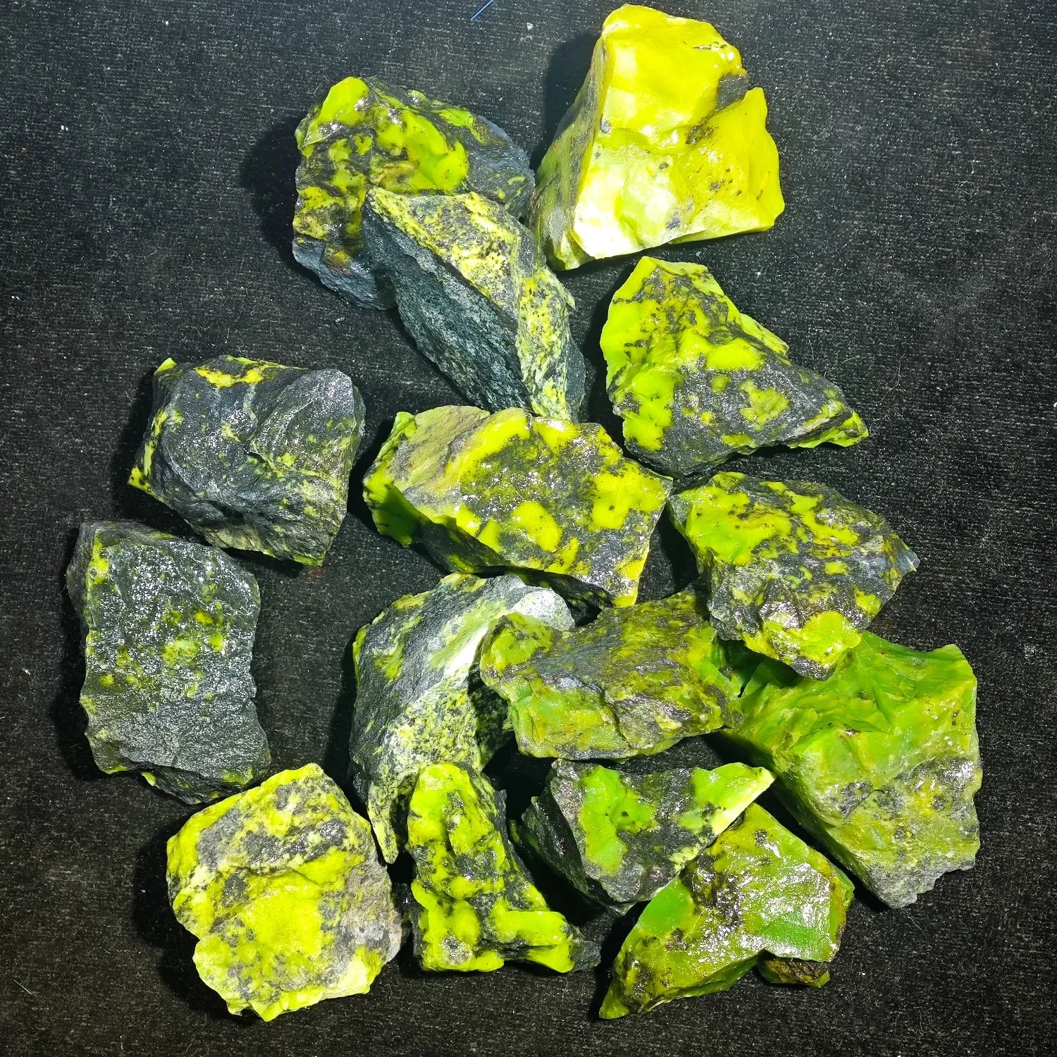 Raw Green Opal Crystal Specimen — additional product photo