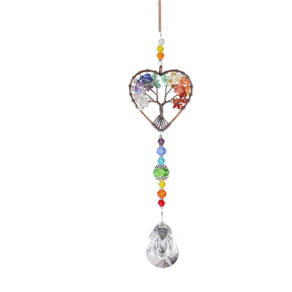 Tree of Life Crystal Rainbow Prism Sun Catcher — additional product photo