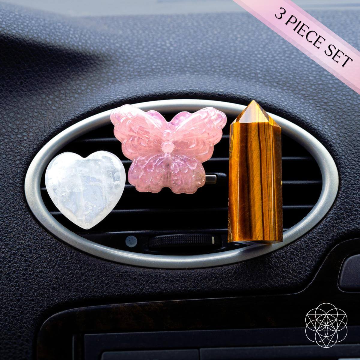 Crystal Car Kit of Safety and decorations. | Clairvoyant Crystals