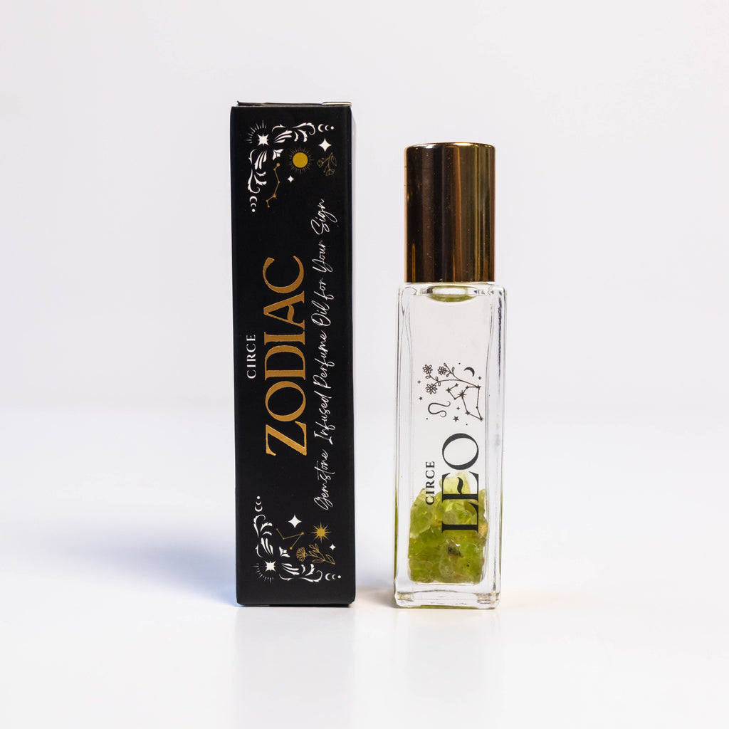 Zodiac Perfume Oil Set — 12 Gemstone-Infused Zodiac Scents — additional product photo