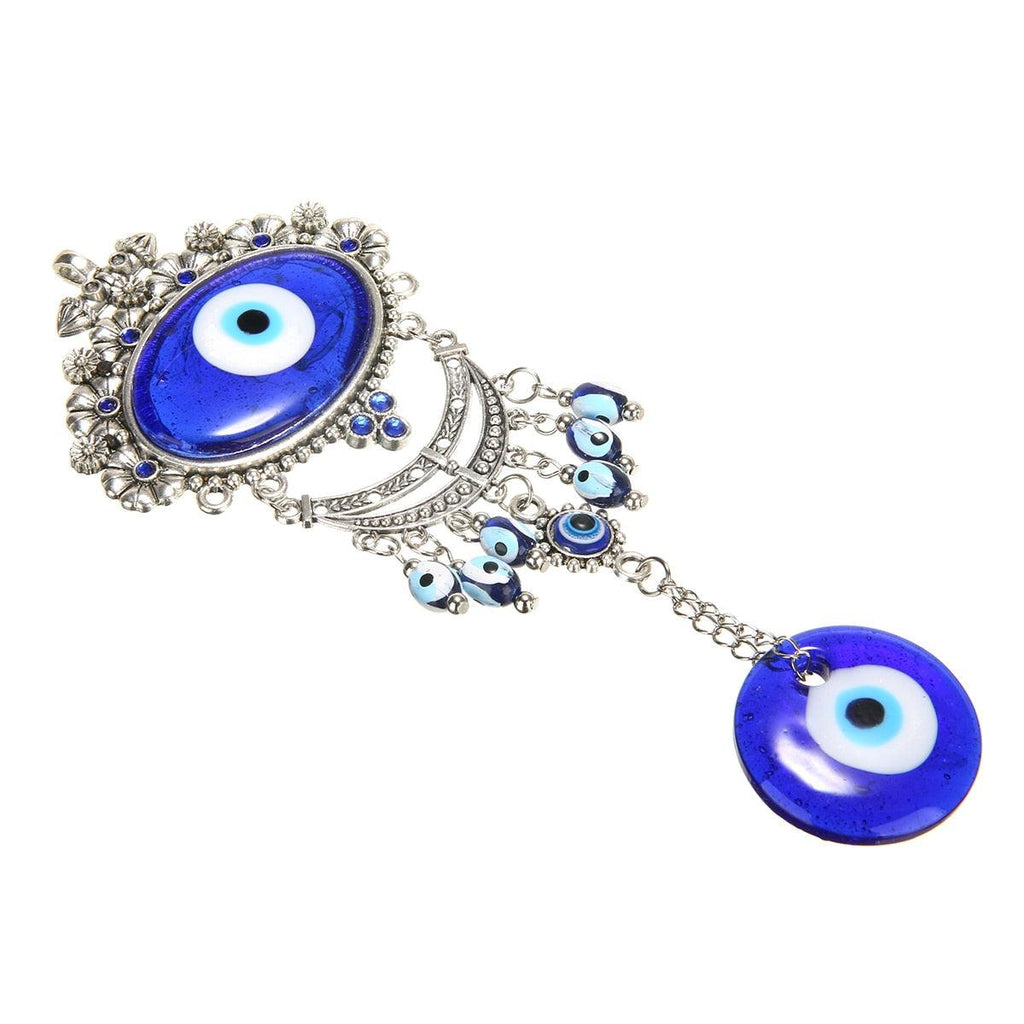 Turkish Blue Evil Eye Wall Hanging Ornament — additional product photo