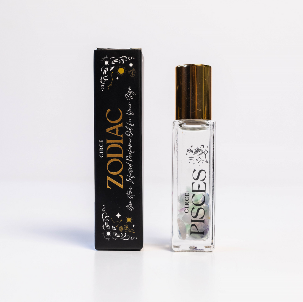 Zodiac Perfume Oil Set — 12 Gemstone-Infused Zodiac Scents — additional product photo