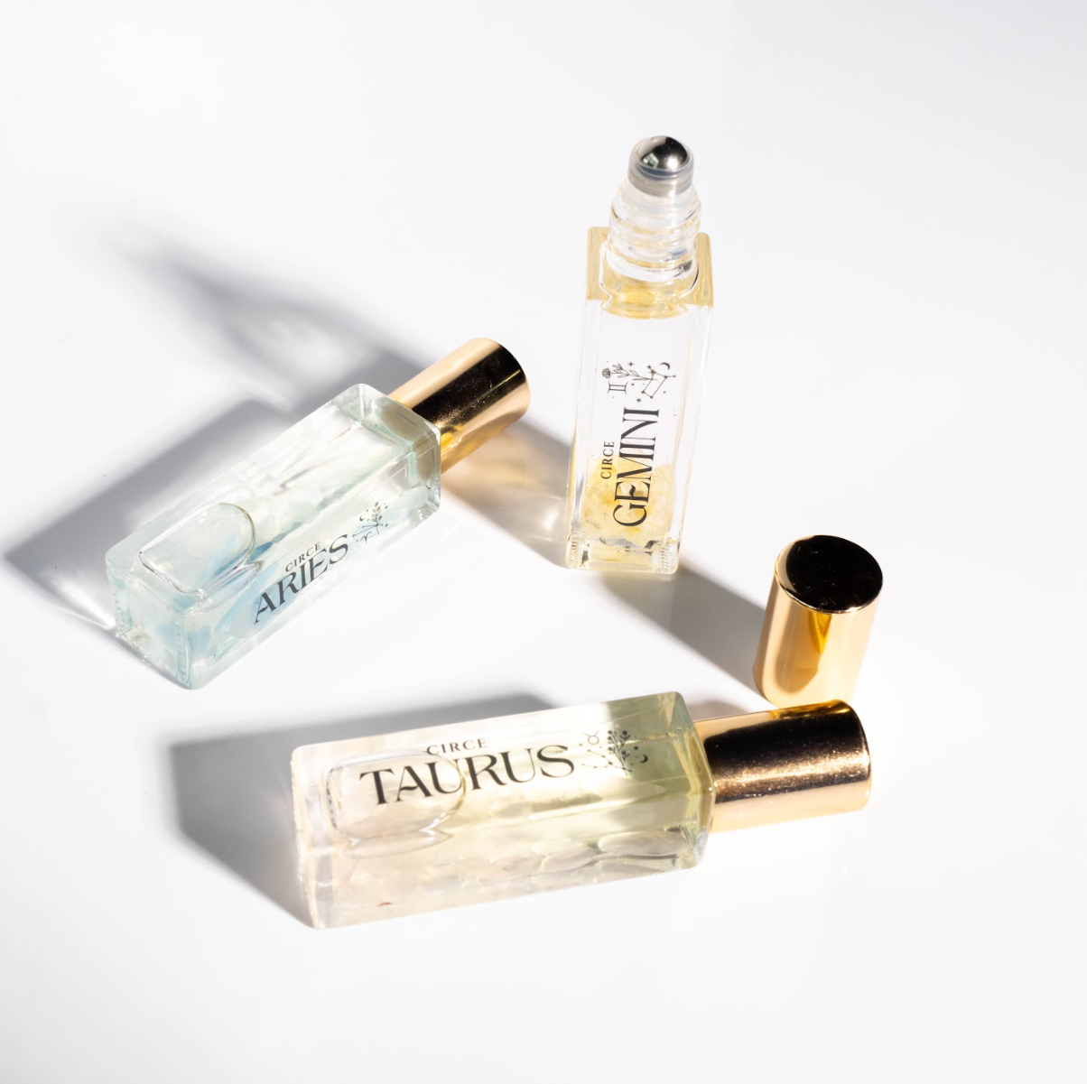 Zodiac Perfume Oil Set — 12 Gemstone-Infused Zodiac Scents — additional product photo