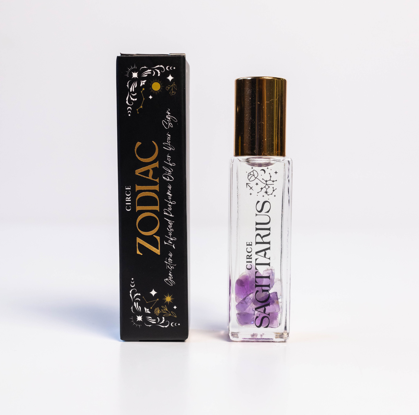 Zodiac Perfume Oil Set — 12 Gemstone-Infused Zodiac Scents — additional product photo