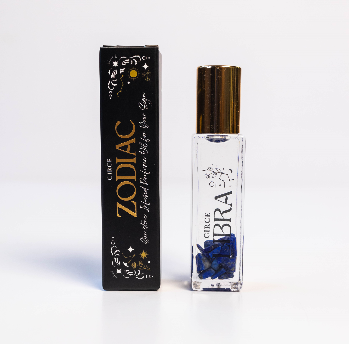 Zodiac Perfume Oil Set — 12 Gemstone-Infused Zodiac Scents — additional product photo
